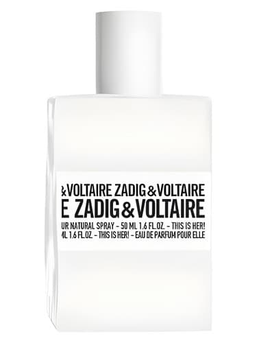 Zadig & Voltaire This is Her perfume bottle