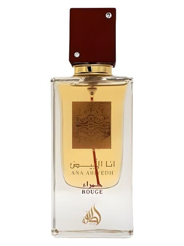 Lattafa Perfumes Ana Abiyedh Rouge perfume bottle