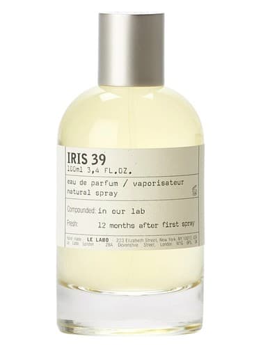 Le Labo Iris 39 perfume bottle