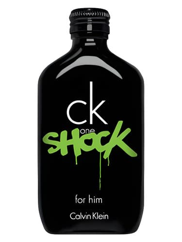 Calvin Klein CK One Shock For Him perfume bottle