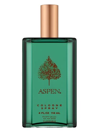 Coty Aspen For Men perfume bottle