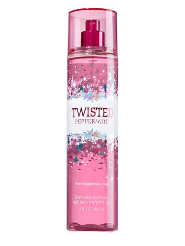 Bath & Body Works Twisted Peppermint perfume bottle