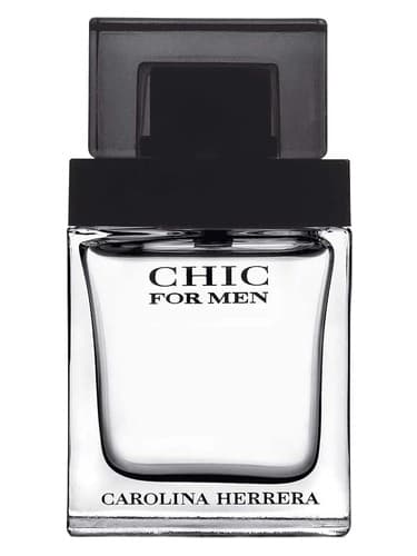 Carolina Herrera Chic For Men perfume bottle