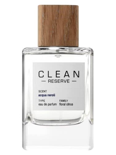 Clean Acqua Neroli perfume bottle