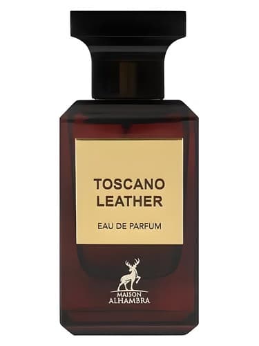 Maison Alhambra Toscano Leather perfume bottle