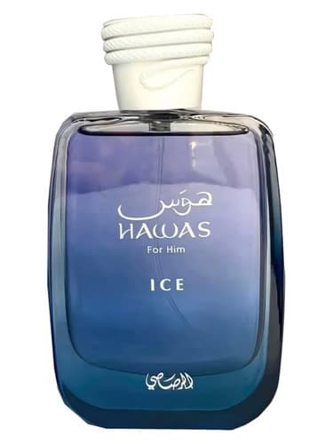 Rasasi Hawas Ice perfume bottle
