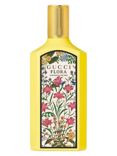 Gucci Flora Gorgeous Orchid perfume bottle
